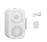 Commercial Grade Motion With Alerts And Maintenance Human Rechargeable Voice Message Automatic Welcome Greeting ABS Security