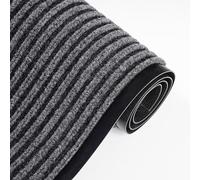 Commercial Grade Non-Slip Entrance Mat, 7mm Thickness, Rubber Backing, Durable Welcome Mat for Schools, Hotels, and Homes