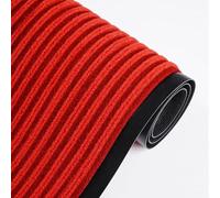Commercial Grade Non-Slip Entrance Mat, 7mm Thickness, Rubber Backing, Durable Welcome Mat for Schools, Hotels, and Homes