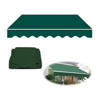 Commercial Grade Replacement Sun e Fabric for Patio Umbrella - UV Resint Polyester Canopy Cover (13x11.5ft/4x) - Weatherproof Outdoor ning for All Seasons