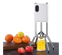 Commercial Grade Stainless Steel Citrus Juicer - Heavy Duty for Orange, Lemon, Lime, and Grapefruit - Ideal for Home and Professional Kitchens