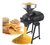 Commercial Grain Grinder 3000W, Electric Dry Grain Mill Powder Machine, Corn Grinder, Dry Cereals Rice Wheat Corn Mills with Funnel