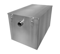 Commercial Grease Trap 120L Stainless Steel Waste Filter Interceptor Restaurant