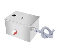 Commercial Grease Trap Stainless Interceptor,Oil-Water Separators,Waste Fat Filter,Stainless Steel,Thickened Baffle,for Restaurant,Treating Mineral Oil,Animal Oil,Vegetable Oil,Mixed Oil