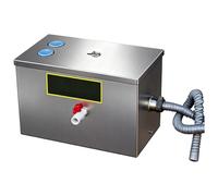 Commercial Grease Trap with 1-3 Top Inlets, Stainless Steel Grease Trap, Suitable for Restaurants and Home Kitchens(Medium)