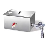 Commercial Grease Traps, Grease Interceptor, Stainless Steel Trap, Top Inlet, Under Sink Trap, Oil-Water Separator, for Restaurant Factory Home (size_name 24x16x16in)