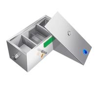 Commercial Grease Traps, Grease Trap, Interceptor, Trap for Kitchen Sink, Top Inlet Stainless Steel Traps, for Restaurant Kitchen Wastewater
