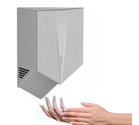 Commercial Hand Dryer, 1200W Automatic Induction Wall Mounted Device, Efficient Quick Drying in 6-10 Seconds, Low Energy Consumption for Toilets