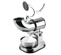 Commercial High Power Electric Ice Crusher Stainless Steel Double Knife Machine Automatic Smoothie High-Efficiency Cooling