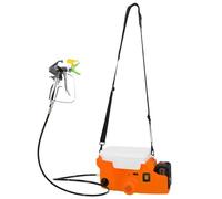 Commercial High Pressure Electric Airless Paint Sprayer, 500W Handheld Spray Gun for DIY Interior and Exterior Walls, Includes 1.5m Hose