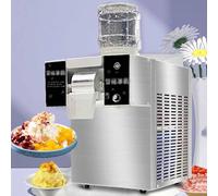 Commercial/Home Automatic Snowflake Ice Machine Electric Ice Crush Machine,120kg/160kg/Day Snow Cone Shaver,Air Cooling,for Home, Food Truck,Restaurant,Milktea Shops,etc,1200W
