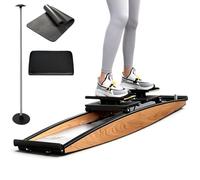 Commercial & Home Use Ski Machine - Adjustable Resistance Ski Simulator for Full Body Cardio, Leg & Core Workout, Safe Low-Impact Fitness Equipment for Gym & Indoor Training