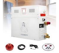 Commercial & Home Use Steam Sauna Generator - 3kW to 18kW with Waterproof Remote Controller, Fast Heating for SPA & Turkish Bath(220v,4.5kw)