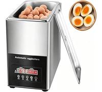Commercial Hot Spring Egg Cooker, 50 Eggs Large Capacity Automatic Hot Spring Egg Cooker With Digital Control, Adjustable Time & Temperature, For Restaurant, Snack Bar, Kitchen