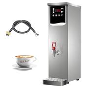 Commercial Hot Water Boiler, 20L Catering Urn, Adjustable Temperature, 60L/h Output, Ideal for Office, Cafe, Restaurant, Step Heating, Efficient Water Dispenser