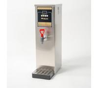 Commercial Hot Water Boiler 30L, Autofill Catering Water Boiler, 70L/Hr | Freestanding direct plumb-in water urn with digital display & microcomputer control, continuous hot water for tea & coffee