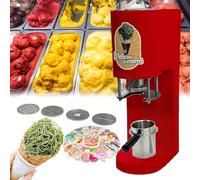 Commercial Ice Cream Spaghetti Press Machine for Gelato and Dessert Shops