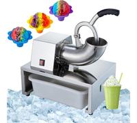 Commercial Ice Crusher Electric 220LBS/H All-Copper Motor Stainless Steel Body