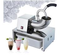 Commercial Ice Crusher Shaver Machine,220 LBS/H Electric Snow Cone Machine,850RPM Stainless Steel Ice Crushing Machine