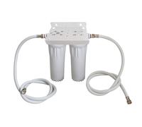 Commercial ice machine water filter for commercial reverse osmosis water dispenser coffee maker drinking water filter filtration system for refrigerators (Two-stage water pipes)