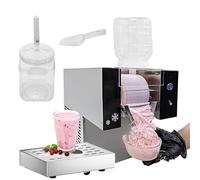Commercial Ice Maker Crusher Slushy Machine for Slushies, Snow Cones, Smoothies, High Efficiency 100Kg/H