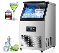 Commercial ice maker machine,Stainlesssteel counter top icemachine 50kg