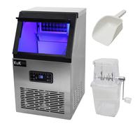 KUKoo Commercial Ice Machine, Silver