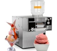Commercial Ice Shaved Machine - Automatic Electric Snowflake Ice Maker for Homemade Desserts, Desktop Air-Cooled, 180KG Capacity