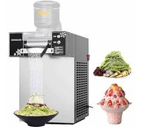 Commercial Ice Shaver Machine - Fast Cooling Snowflake Ice Maker for Snack Bars and Ice Cream Shops, 1200W