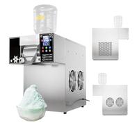 Commercial Ice Shaver Machine, High-Capacity 120kg/24H, Electric Snow Ice Maker with Smart Control for Bars and Ice Cream Shops