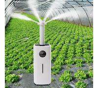 Commercial Industrial Humidifier - Large Capacity 3 Spray Atomizer with 360° Rotating Nozzle for Efficient Moisture Control in Markets and Large Rooms
