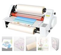 Commercial Industrial Rolling Mill Machine with Digital Display - Cold & hot roll for Paper, Cardboard, Wood Veneer, PVC Sheet - Safety Features