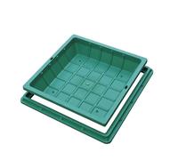 Commercial Inground Manhole Cover for Drainage Field Lawn & Garden -Heavy-Duty Sewer Access Lid for Efficient Water Management and Landscape Drainage Solutions