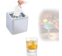 Commercial Instant Freezer & LED Display Glass Chiller, Advanced CO2 Technology for Rapid -45°C Cooling, Built with 304 Stainless Steel for Long-Lasting Performance in Any Bar(Upgraded)