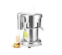 Commercial Juice Extractor, Electric Stainless Steel Juicer for Fruit and Vegetable, Heavy Duty Centrifugal Juicer Machine with Juice & Residue Separation, Low Noise