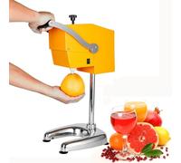 Commercial Juicer for Orange, Watermelon, Pineapple with Corer and Double Blades, No Peeling Required, Fast Juicing in 10 Seconds, Ideal for Large Fruits