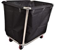 Commercial Laundry Cart with Silent Wheels for Hotels Dormitories ApartmentsHeavyDuty Spacious Design for Easy Transport and Organization