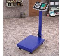 Commercial Lcd Digital Industrial Platform Postal Weighing Scales Blue / 100Kg