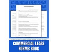 Commercial Lease Agreement, Forms, and Instructions, Between Tenant and Landlord, + 70 forms (one page full, other blank).