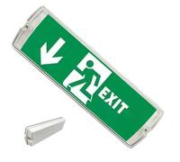 Commercial Lighted Exit Signs | Supermarket Escape Sign | Emergency Exit Indicator for Hospitals Emergency Exit LED Safety Exit Lighting