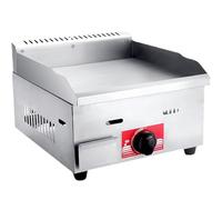 Commercial LPG Griddle with Nonstick Surface and Adjustable Temperature Control for Professional Kitchen and Outdoor BBQ