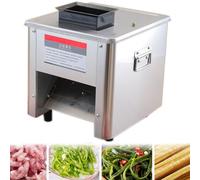 Commercial Machine,850W Meat Cutter Machine Electric Meat Slicer Shredded Cutting Machine Stainless Steel for Boneless Pork Chicken Fish for Family Commercial Use,7mm