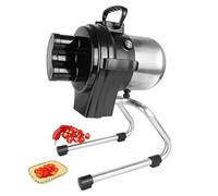 Commercial Machine,Electric Vegetable Slicer, 110W Commercial Vegetable Chopper, Scallion Cutter Food Processor, 6000RPM,1-5mm Adjustable Thickness for Veggie Onion Garlic Ginger C