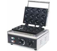 Commercial Machine To Do Donuts And Waffles, Electric Machine To Make Donuts Of 12 Holes, Nonsense, For Domestic And Commercial Use, 1500 W
