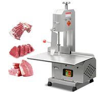 Commercial Meat Cutter and Bone Saw Machine, 750W High-Power Electric Cutter for Supermarkets, Restaurants, and Home Kitchens