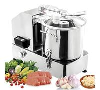 Commercial Meat Grinder Food Processor & Vegetable Chopper,Adjustable Speed Meat Mincer, Multi-Function for Chopping Vegetables, Meat, Grains, Nuts (12L)