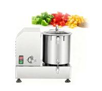 Commercial Meat Grinder,Multifunctional Processor, 1800W Powerful Motor with Transparent Saf-ety Lid for Real-Time Operation, Efficiently Handles Vegetables, Meat, Ginger, Garlic(6L)