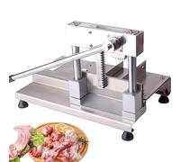 Commercial Meat Guillotine Bone Cutter, Stainless Steel Meat Saw for Chicken Duck Fish Lamb Beef Goat Pig in Butcher Kitchen
