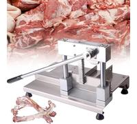 Commercial Meat Slicer, Heavy-Duty Bone Cutter, Chicken Chopper Machine, Beef Mutton Vegetable Food Slicing Machine, Professional Kitchen Equipment