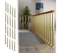 Commercial Metal Guardrail Pole for Stairs & Dec Customizable Railing Posts for Loft Restaurant Patio BalconiesDurable Cuttable Stairway Safety Solution